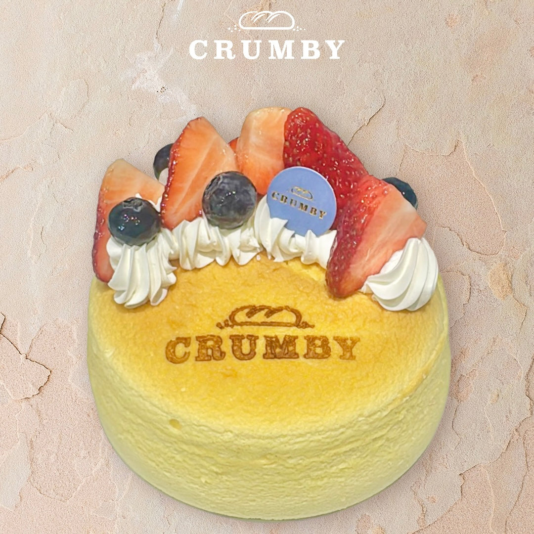 💙TOP No.1💙鮮果日式梳乎厘芝士蛋糕(14cm)